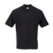 Unisex poloshirt zwart