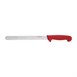 Hygiplas gekarteld vleesmes 25,5cm rood