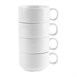 Olympia Whiteware stapelbare espressokopjes 8,5cl (12 stuks)