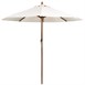 Bolero ronde parasol creme 3m