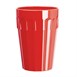 Olympia Kristallon polycarbonaat bekers 26cl rood (12 stuks)
