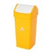 SYR afvalbak met schommeldeksel geel