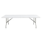 Bolero inklapbare tafel 244cm wit