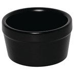 Olympia stapelbare ramekin mat zwart 9,5cm (6 stuks)