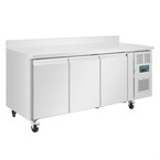 Polar U-serie 3-deurs vrieswerkbank en achteropstand 417Ltr