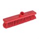 Jantex Hygiene zachte bezem 30cm rood