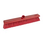 Jantex Hygiene zachte bezem 45cm rood