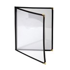 Olympia American Style menuhouder A4 zwart dubbel