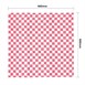 Vogue theedoek rood geblokt