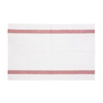 Vogue zware kwaliteit polykatoen theedoek rood 76 x 51cm