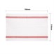 Vogue zware kwaliteit polykatoen theedoek rood 76 x 51cm