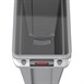 Rubbermaid Slim Jim container met luchtsleuven 60Ltr