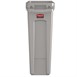 Rubbermaid Slim Jim container met luchtsleuven 60Ltr