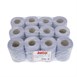 Jantex blauwe mini centrefeed rollen 1-laags (12 stuks)