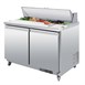 Polar U-serie 2-deurs gekoelde saladette 405L