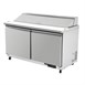 Polar U-serie 2-deurs gekoelde saladette 527L