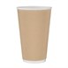 Fiesta Recyclable koffiebeker ribbelwand kraft 455ml (25 stuks)