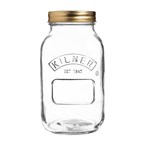 Kilner weckpot met schroefdeksel 1Ltr
