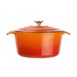 Vogue ronde inductie braadpan oranje 20,5(Ø)cm 3,2Ltr