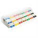 Hygiplas oplosbare kleurcode dagstickers met stickerdispenser