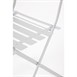 Bolero opklapbare terrasstoelen grijs (2 stuks)