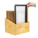 Securit menumappen set met houten box A4 zwart (20 stuks)