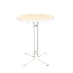 Inklapbare Statafel Monaco wit 80cm