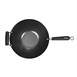 Anti-kleef inductie wok met platte bodem 35,5cm