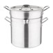 Vogue aluminium pan met au bain marie inzet 10Ltr