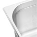 Vogue geperforeerde RVS GN 1/1 bak 200mm
