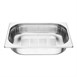 Vogue geperforeerde RVS GN 1/2 bak 65mm