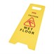 Jantex waarschuwingsbord gladde vloer 64cm