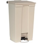 Rubbermaid afvalcontainer beige 87Ltr
