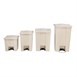 Rubbermaid afvalcontainer beige 87Ltr