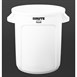 Rubbermaid Brute ronde container wit 37,9Ltr