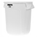 Rubbermaid Brute ronde container wit 37,9Ltr