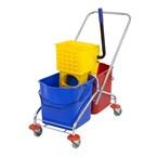 Jantex duo rolemmer met wringer 2x 23Ltr