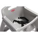 Rubbermaid stevige kinderstoel grijs