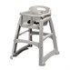 Rubbermaid stevige kinderstoel grijs