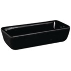 Olympia zwart rechthoekige mini schaal 11x5x3cm (12 stuks)