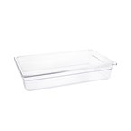 Vogue polycarbonaat 1/1 gastronorm container 100mm transparant