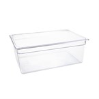 Vogue polycarbonaat 1/1 gastronorm container 200mm transparant