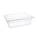 Vogue polycarbonaat 1/2 gastronorm container 100mm transparant