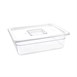 Vogue polycarbonaat 1/2 gastronorm container 100mm transparant