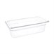 Vogue polycarbonaat 1/3 gastronorm container 100mm transparant