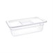 Vogue polycarbonaat 1/3 gastronorm container 100mm transparant