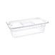 Vogue polycarbonaat 1/3 gastronorm container 100mm transparant