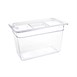 Vogue polycarbonaat bak transparant GN 1/3 200mm