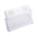 Vogue polycarbonaat bak transparant GN 1/4 150mm