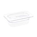 Vogue polycarbonaat bak transparant GN1/9 65mm